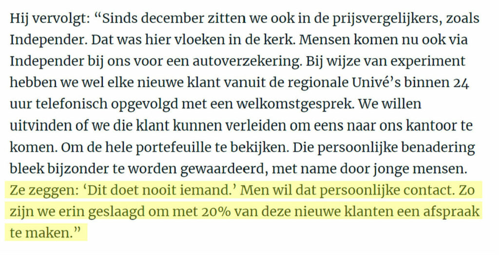 Het duurt langer dan u van ons gewend bent 2 tekst